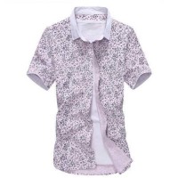 Chemise Manches Courtes Imprime Floral R...